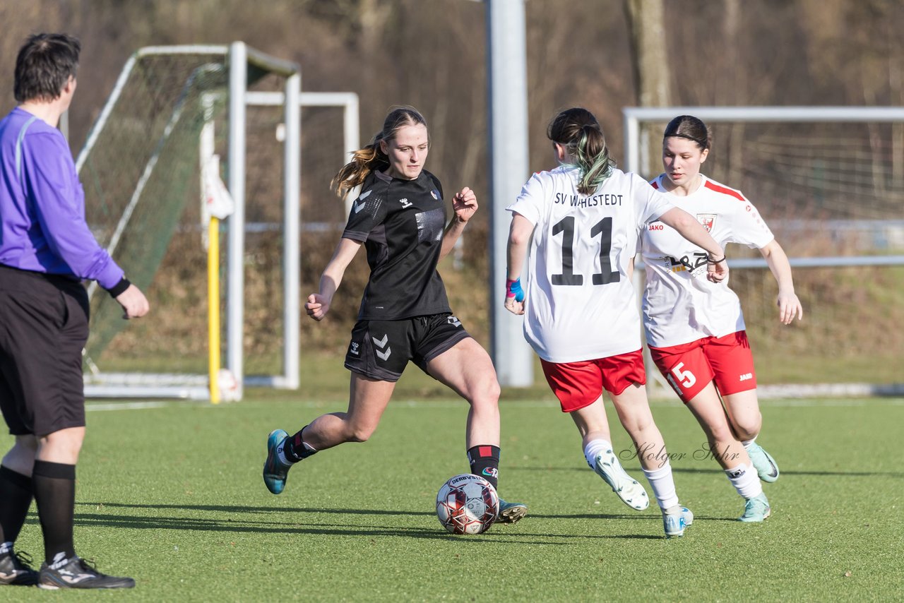 Bild 174 - wBJ SV Wahlstedt - SV Henstedt Ulzburg : Ergebnis: 0:1